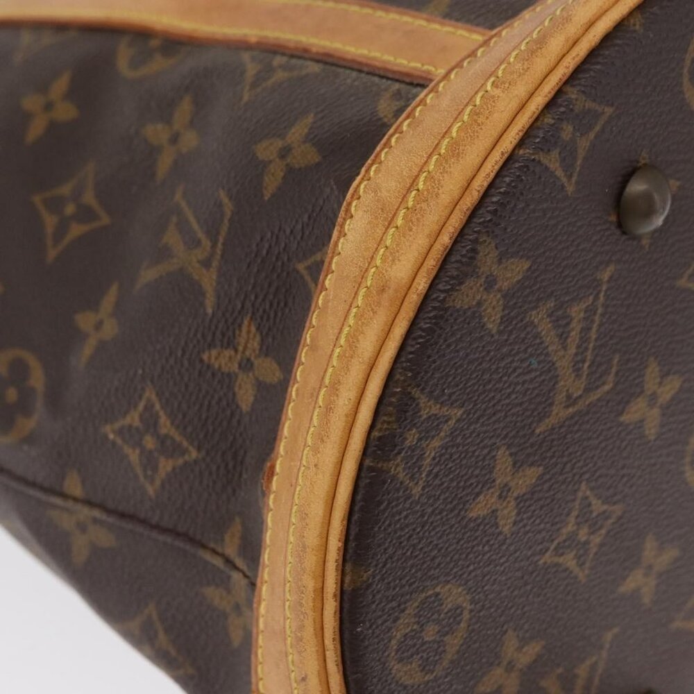 Authentic LOUIS VUITTON Monogram Bucket GM Shoulder Bag M42236 LV - Picture 6 of 16